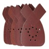 ExcInter 60 PCS 12 Hole Sanding Sheets for Mouse Sanders
