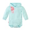 UV SKINZ UPF 50+ Baby Girls Hooded Sunzie - Peek-A-Boo