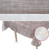 Washable Garden Tablecloth, Oilcloth, 180 x 140 cm, Cut Edge,