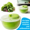 Salad Spinner with Lid, Salad Dryer, Set of 2, Diameter