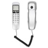 KXT888CID Mini Wall Telephone Hotel Wired Desktop Wall Phone for