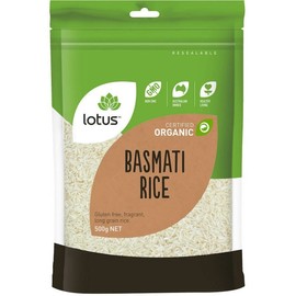 Lotus Organic Basmati Rice 500g
