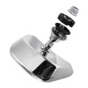 TCT-MOTORPARTS Chrome Fairing Mount Rear View Mirror Fits for Harley