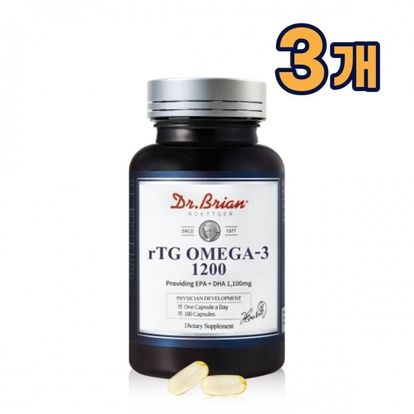 Dr. Brian Dr. Brian rTG Altige Omega 3 Anchovy Anchovy Anchovy 3 for about 180 days / 닥터브라이언 닥터브라이언 rTG 알티지 오메가3 엔초비 엔쵸비 앤초비 약180일 3개