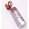 (2-Pack) 2700mAh 3.6V ER17500V PLC Lithium Battery ER17/50 with Plug