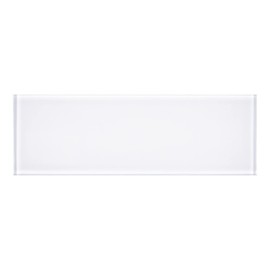 MSI 3 inch x 9 inch Ice Glass Subway Tile for Kitchen Backsplash, Wall Tile for Bathroom, Shower Wall Tile, 3x9 inch Mosaic Tile,White-Cool