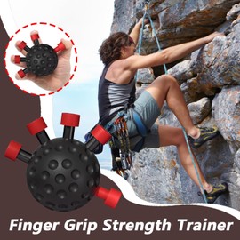 Hand Gripper Strengthener - Wrist Strengthener Ball,Adjustable Resistance Forearm Exerciser Hand Grip Strength Trainer for Muscle Building