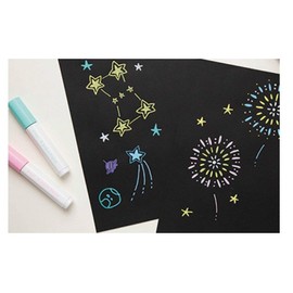 Pilot SJP120FN-6CP Water Based Pigment Markers, Juice Paint, Fine Point, Set of 6 Pastel Colors