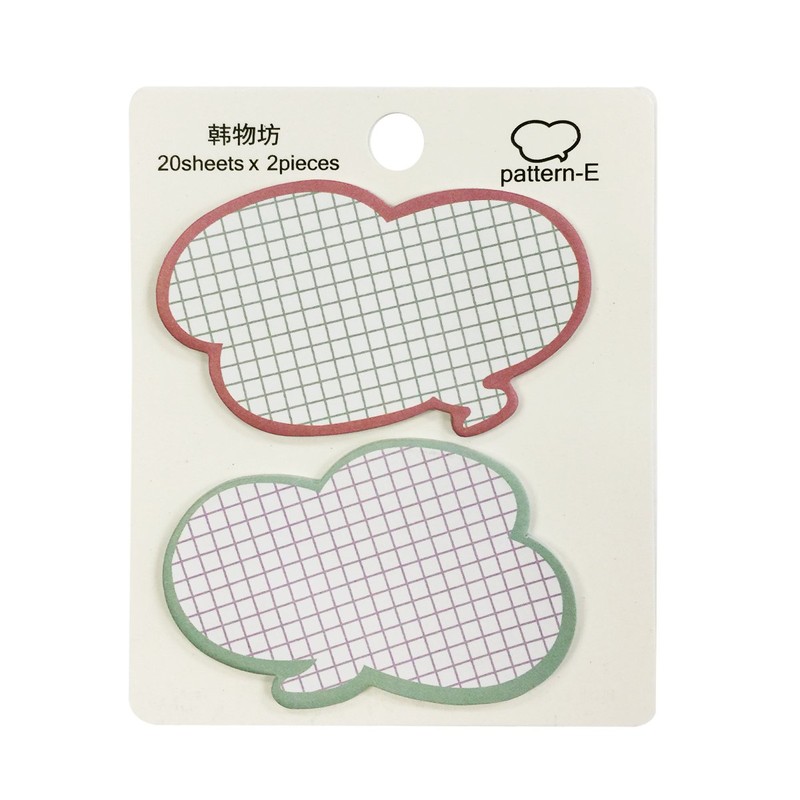 Wrapables® Exclamation Bubble Memo Sticky Notes (Set of 2), Arrows
