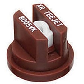 TeeJet XR8005-VK Ceramic Nozzle, Extended Range Flat Spray Tip, Brown