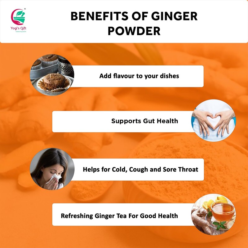 Ginger Powder 8oz | As Spicy as Fresh Ginger |