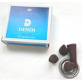 SHASHI Incense Denim Cone Set of 3