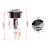YUCKMZ Push Button Cistern Flush Button with Two Push Buttons