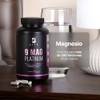 B Life Mezcla de 9 Magnesios Premium con 240 cápsulas