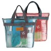 TOPASION Mesh Shower Caddy Bag Portable Hanging Toiletry and Bath