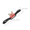 DOITOOL 1set Hand Planer Spokeshave Woodworking Tool for Curved Shaping