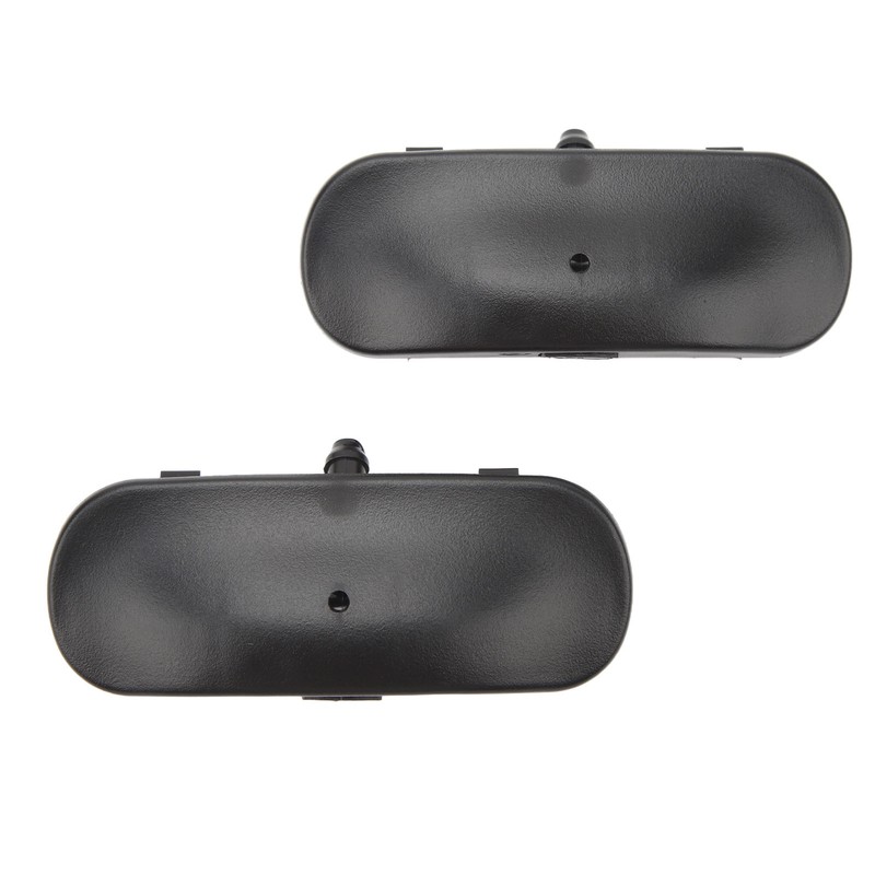 Pair Windshield Washer Nozzles 4G0955987A Heated Windscreen Wiper Washer Fluid