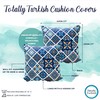 Totally Turkish Patterned Square Cushion Covers – 2 x 43cm