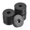 PATIKIL 0.28" ID 1" OD Vibration Isolation Rubber Washers, 8