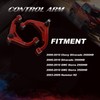 FUTAINEW 2-4" Front Upper Control Arms For 2000-2010 Silverado GMC