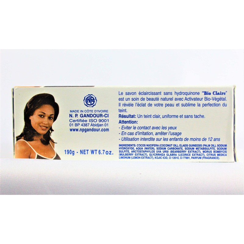 Bio claire soap