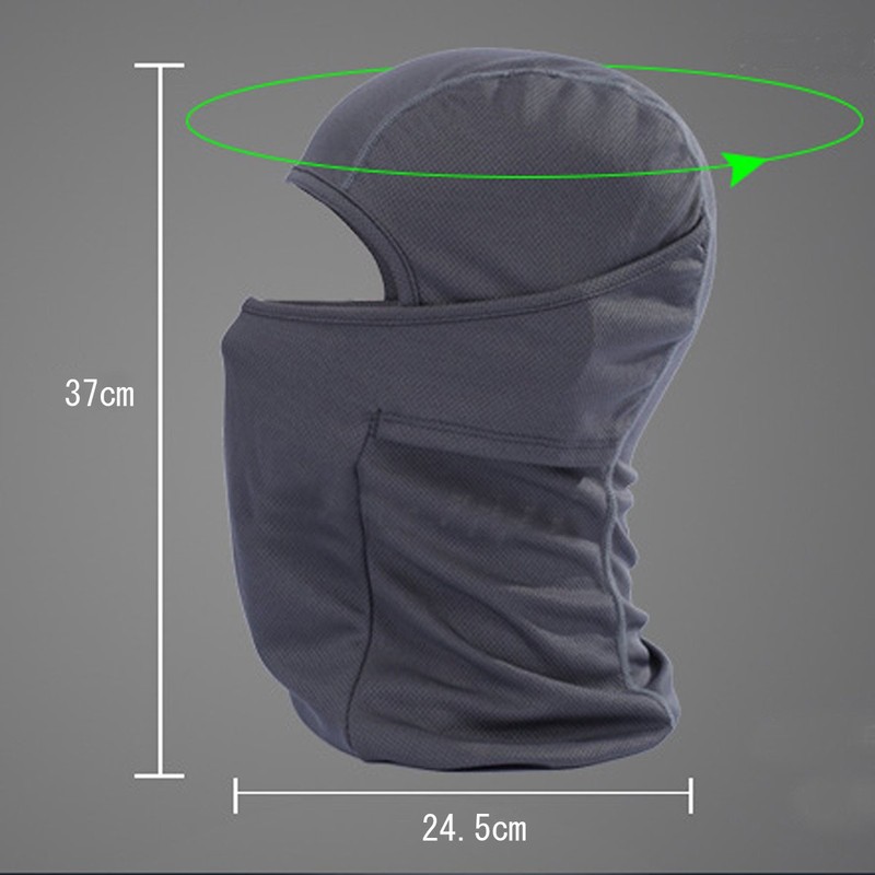 AVIL Face Mask, Airsoft Thin, Balaclava, Sweat Absorbent, Quick Drying,