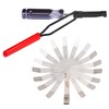 Relioky Valve Adjustment Tool for 10mm Jam Nut,with Angled Feeler