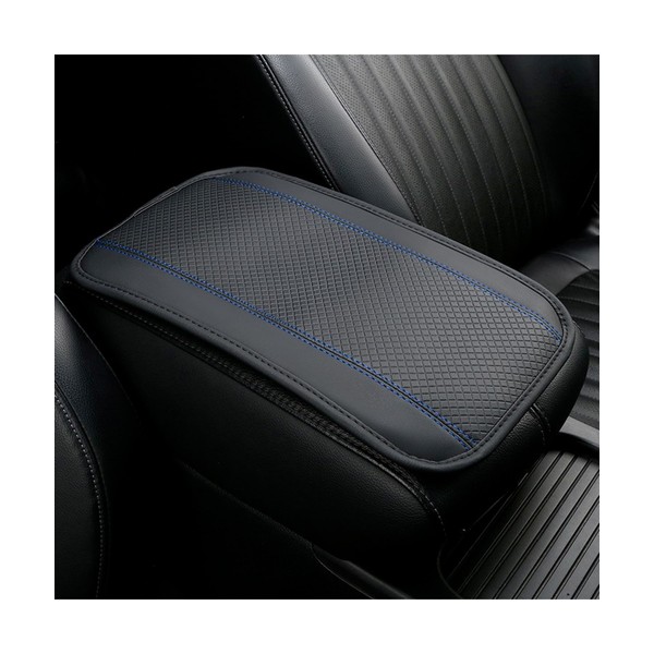 iolory Car Console Cover,Car Armrest Box Pad,Premium PU Leather Automotive