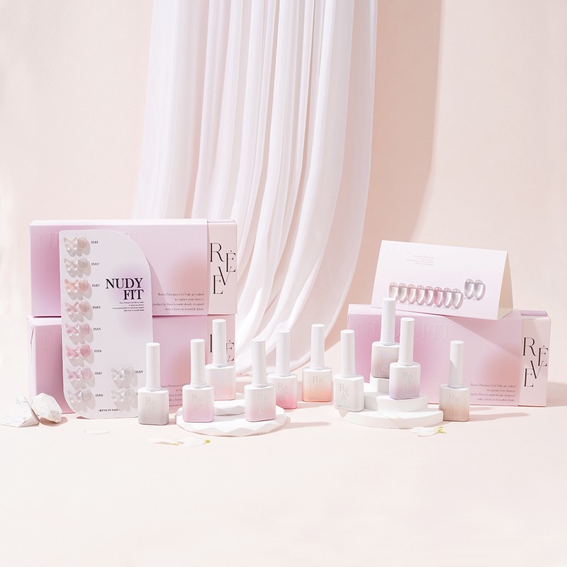 classic nail Revgel Nudifit Magnetic Gel 10-piece set / 레브젤