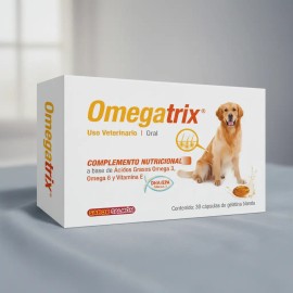 Omegatrix Suplemento Nutricional Perro Caps Omegas 3y6