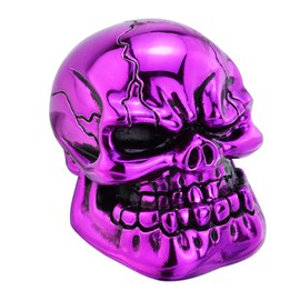 Abfer Cool Shift Knobs Skull Shaped Shifter Knob Car Gear Shifting Lever Handle Fit for Most Automatic Manual Transmission Vehicle