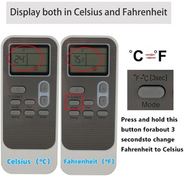 Replacement Remote for LG Air Conditioner Remote Control Model Number DG11J1-61 DG11J1-63