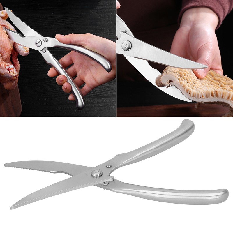 Chicken Bone Scissor Stainless Steel Poultry Kitchen Shear with Safe