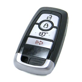 OEM Electronic 4-Button Smart Key Fob Remote Compatible with 2021-2023 Ford Mustang Mach-E (FCC ID: M3N-A2C931423, P/N: 164-R8310, 164-R8319)