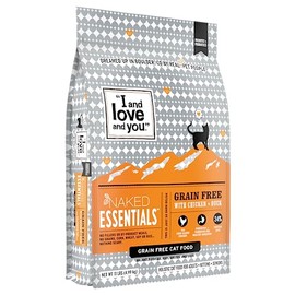 I and love and you Naked Essentials Dry Cat Food - Chicken + Duck - Grain Free, Real Meat, No Fillers, Prebiotics + Probiotics, 11lb Bag