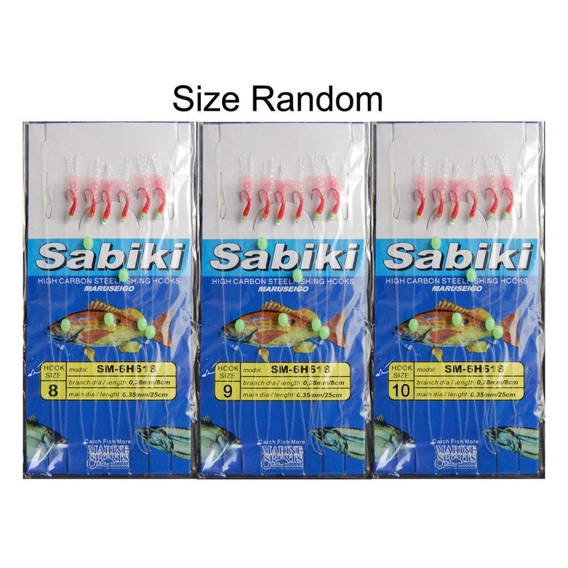 OROOTL Sea Bait Rigs Fishing Lure Luminous Saltwater/Freshwater Fishing Rigs