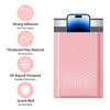 Chovbe 30 Pcs Padded Envelopes, Pink Bubble Mailers 13x18cm Outer