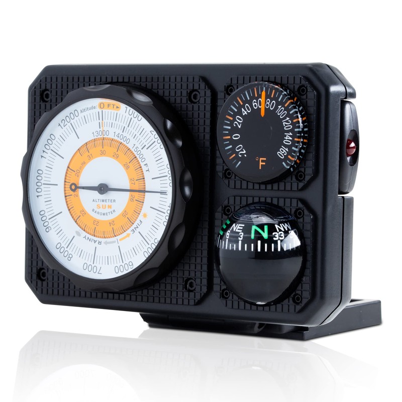Sun Company Navigat'r 6 - Six-Function Dashboard Instrument for Car