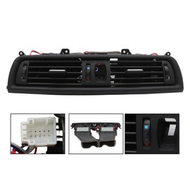 Aspaton Front Console Dashboard Center Dash A/C Vent Compatible with 5 Series 528i 535i 535d 535 550i M5 2011-2016 64229209136