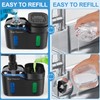 Richenda 4-in-1 Soap Dispenser with Dishcloth Hanger & Sponge Holder