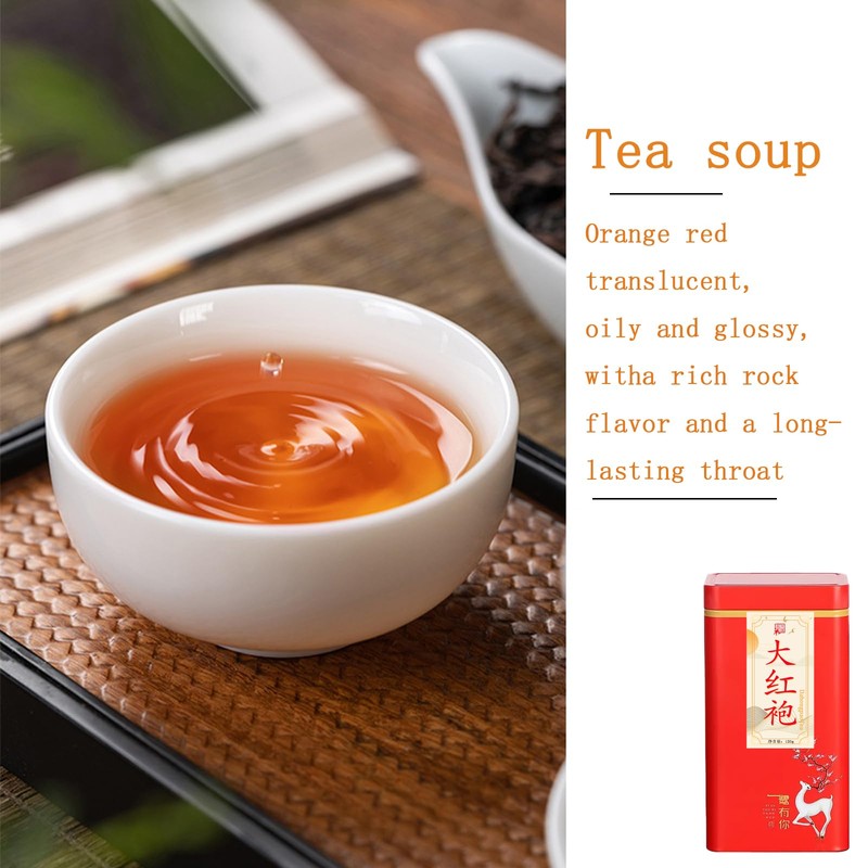 Da Hong Pao Tea Dahongpao Oolong Tea Loose Leaf Big