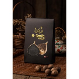 B-Garlic Black Garlic, Premium Whole Fermented Black Garlic, 100g, Healthy Sweet Savory Superfoods Snack