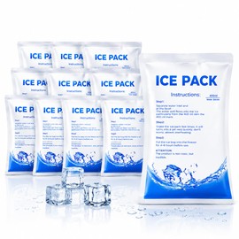 12 pcs Gel Ice Packs for Cooling Vest - Reusable Cold Packs