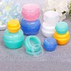 6PCS 0.7OZ/20ML Mini Travel Cosmetic Jars with Lids,Leakproof Refillable Containers