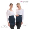 Women's maternity long belly band - postpartum shirt extender -
