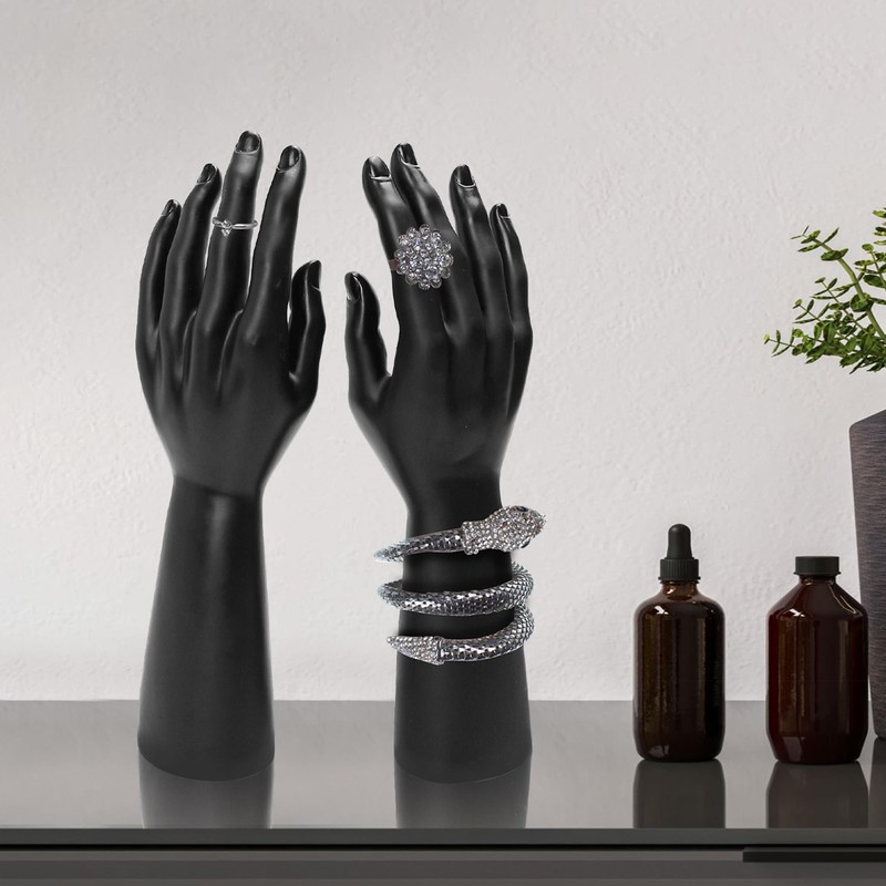 1 Pair of Male Mannequin Hand Display for Jewelry Left