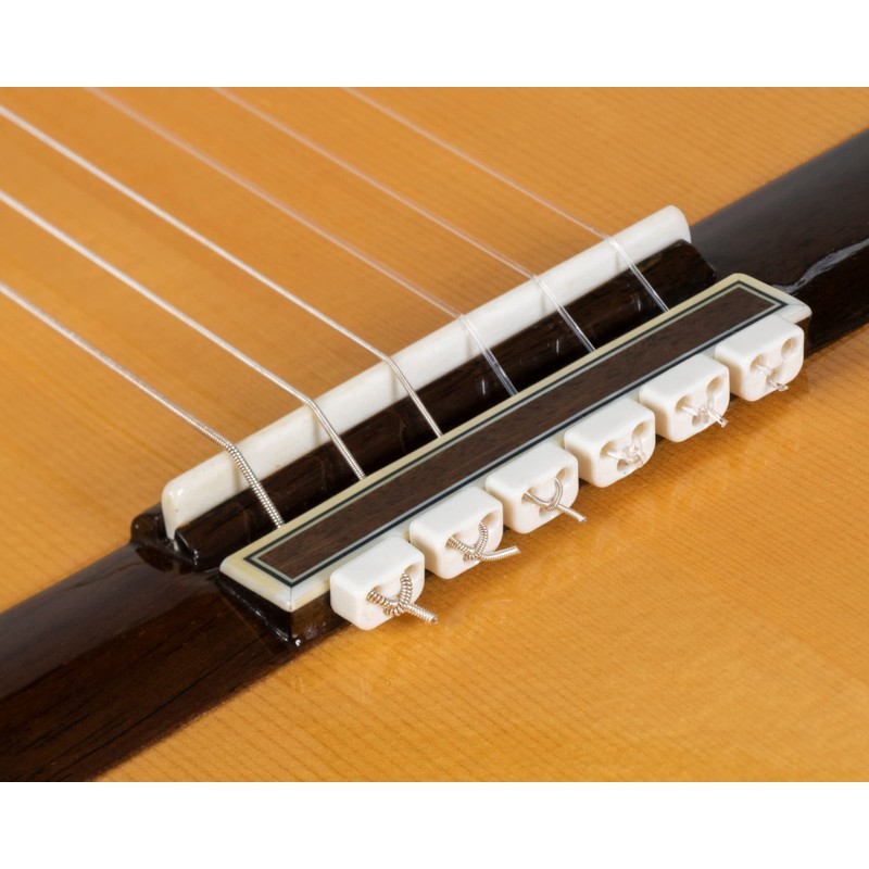 Classical Flamenco Acoustic Guitar Beads in shiny white for Nylon