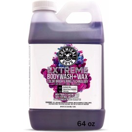 Chemical Guys CWS20764 Extreme Bodywash & Wax Foaming Car Wash Soap (For Foam