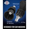 McKillans 40 Degree Pressure Washer Nozzle - Stainless Steel, High-Efficiency