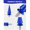AILMOTO Windshield Bolts Blue, Fairing Screws Compatible for Compatible for